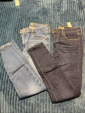Levi’s 720 of Women's high rise skinny Jeans - medium blue, Dark Indigo 30x28
